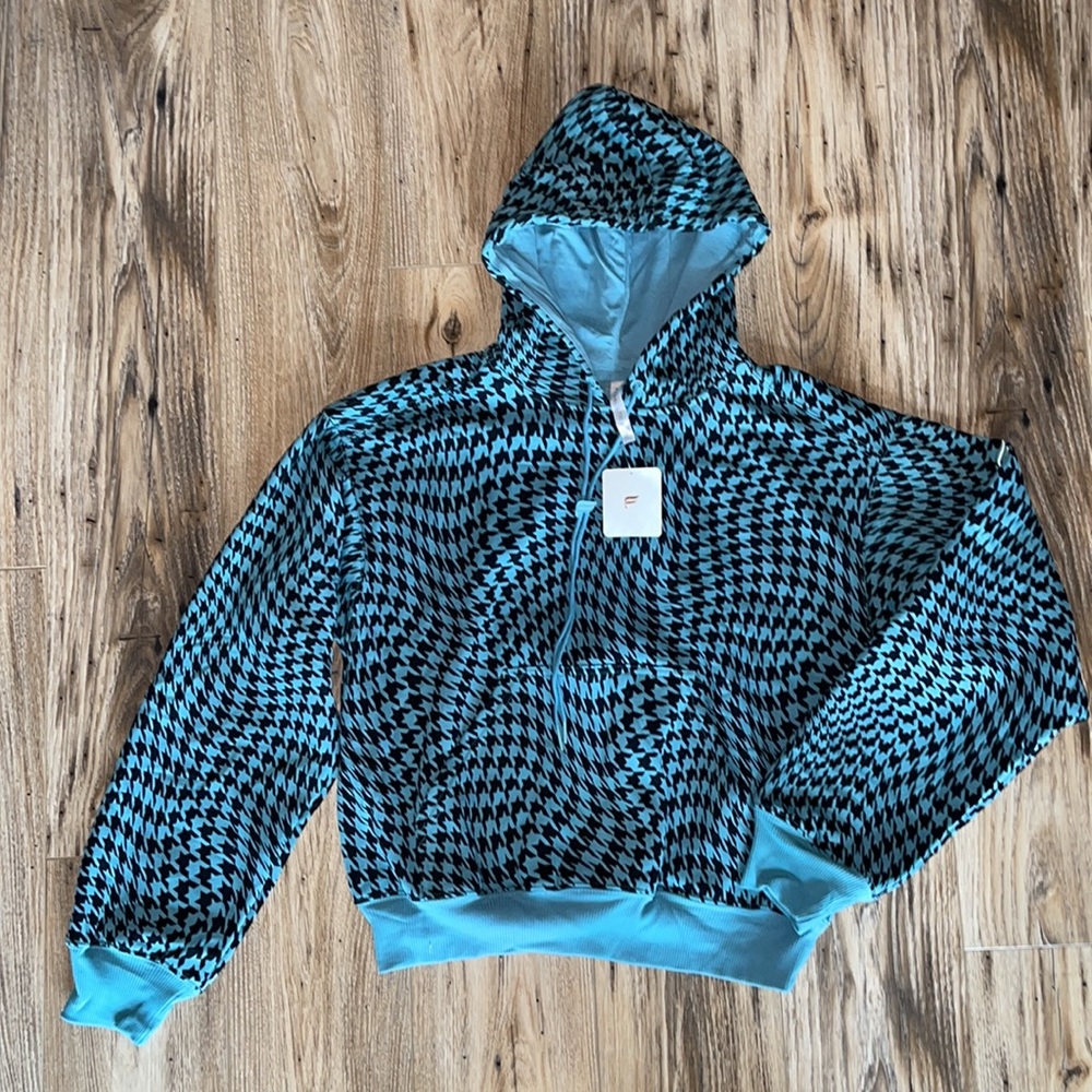 Fabletics houndstooth sweatshirt